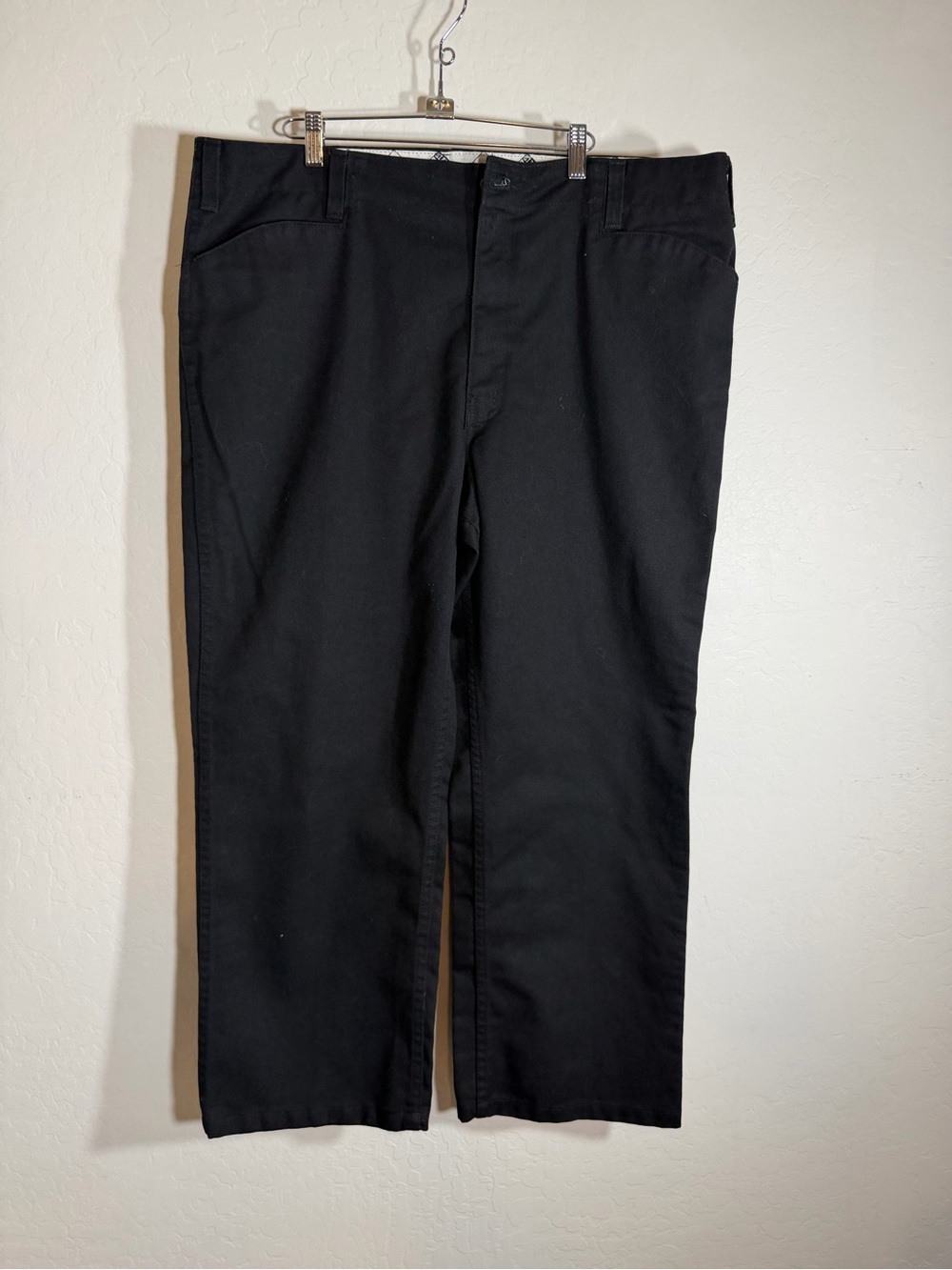 Ben Davis Original Plenty Tough Work Pants Black Twill Straight Leg 40